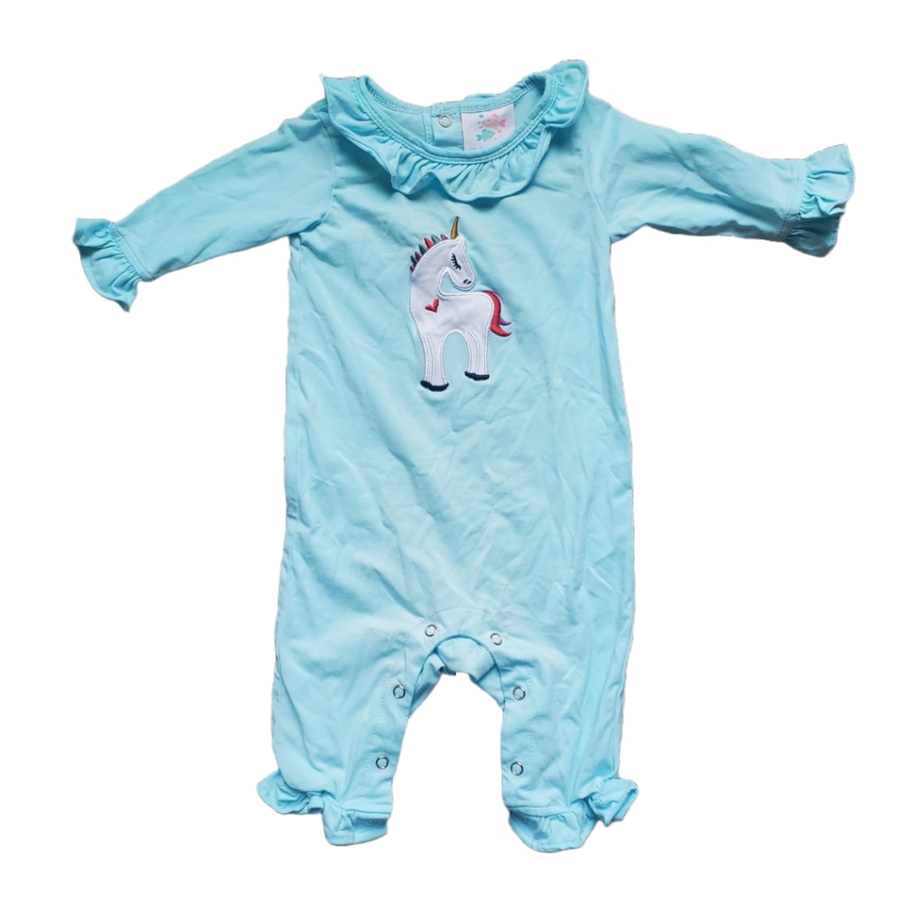 Stitchy Fish Unicorn Romper